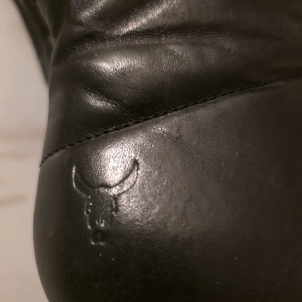 RUDSAK Black Quilted Leather Knee-High Boots - Picture 6 of 11